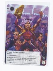 Netrunner LCG: Team Sponsorship Q3 2017 promo kit card